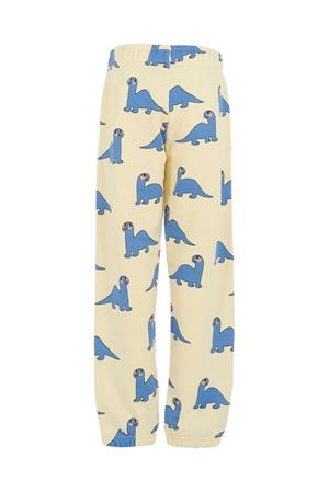 pantalone in cotone bianco MINI RODINI KIDS | 2573012611OFFWHITE